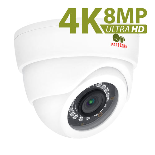Kamera AHD 8Mp z funkcją stałego ustawiania ostrości CDM-333H-IR UltraHD Metal