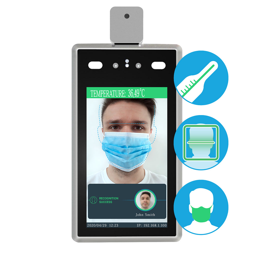 Urządzenie kontroli dostępu do rozpoznawania twarzy i pomiaru temperatury STD-2MP WM
