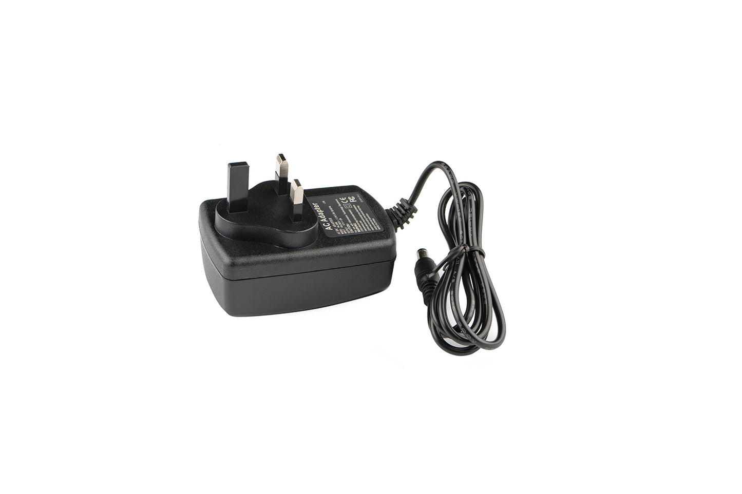 Zasilacz 12V/2A, kabel 1m (wtyczka brytyjska, bez bezpiecznika)