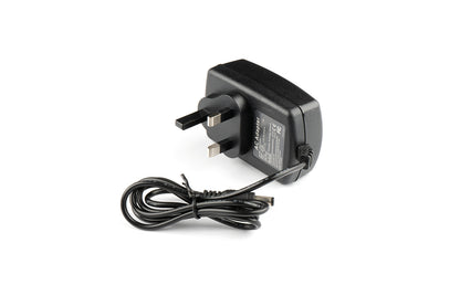 Zasilacz 12V/2A, kabel 1m (wtyczka brytyjska, bez bezpiecznika)