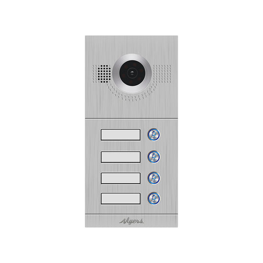 Panel wideo IP Myers 4 użytkowników MIP-300 Silver 4B