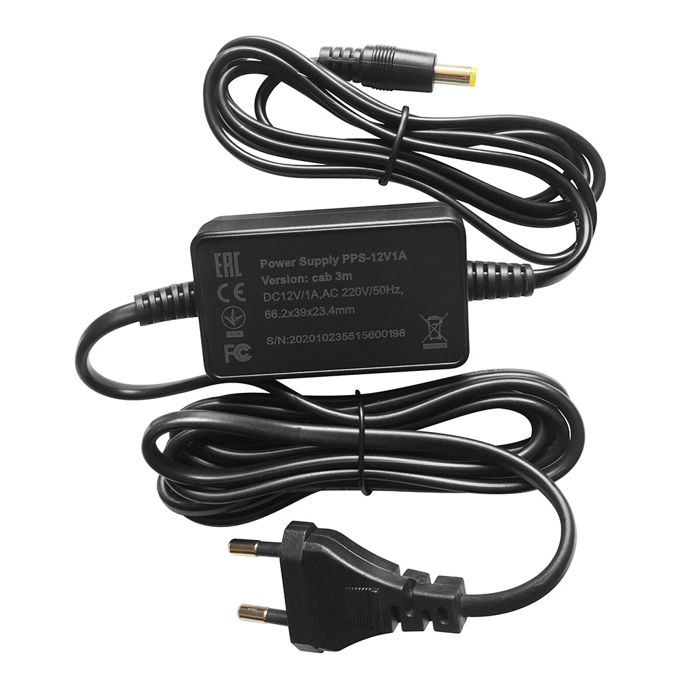 Zasilacz 12V/1A kabel 3m 