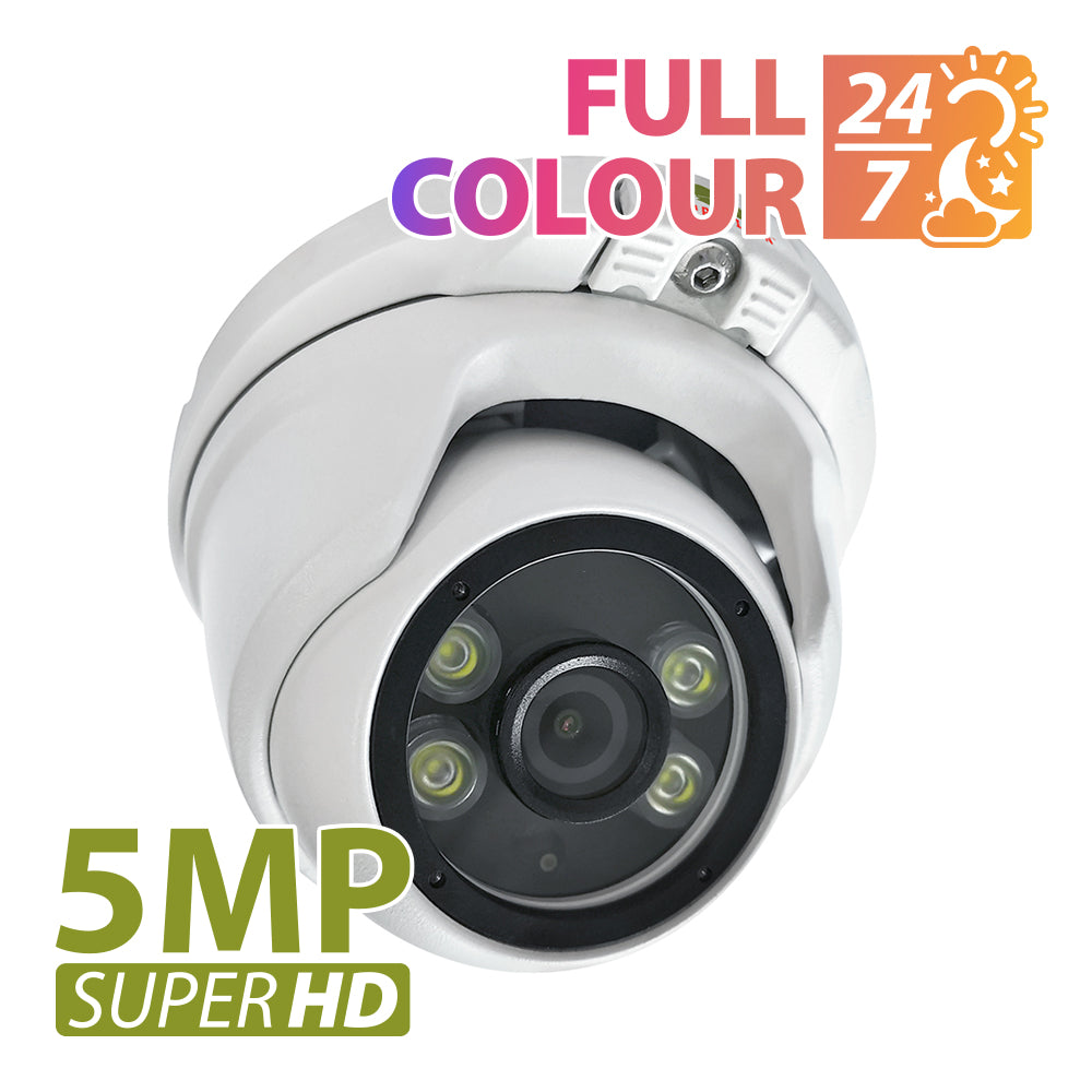 5Mp fix focus AHD camera CDM-233H-IR SuperHD Full Colour Metal