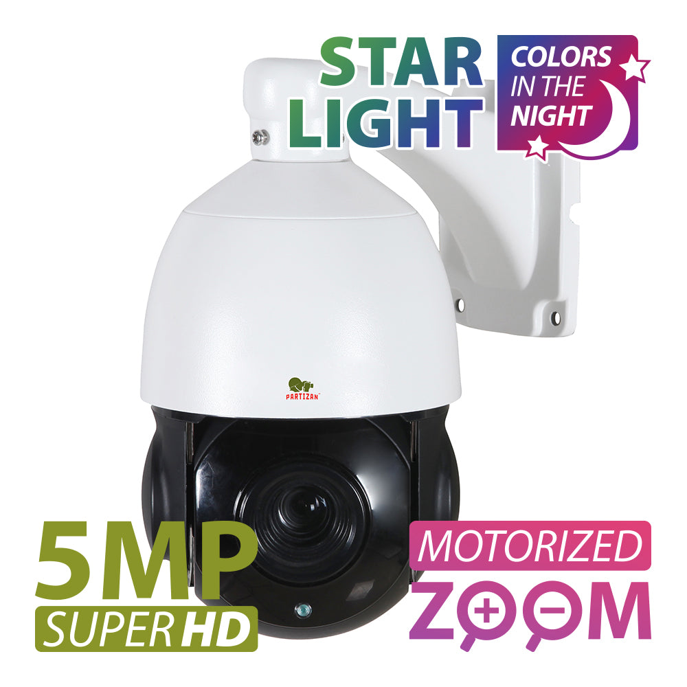 5Mp PTZ IP camera IPS-220X-IR SE AI v1.0 Starlight