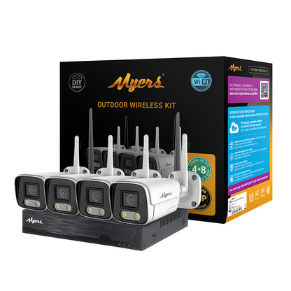 Zestaw WiFi 5Mp 8 kanałów 4xBullet