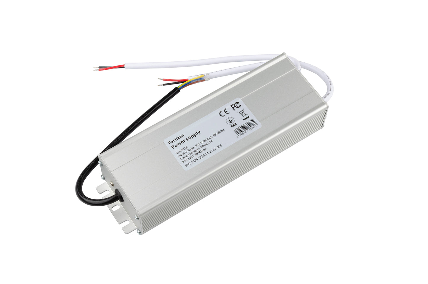 Zasilacz LED PPS-24V/6,25A max 150W